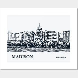Madison - Wisconsin Posters and Art